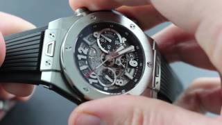 Hublot Big Bang Unico Titanium 411NX1170RX Showcase Review [upl. by Nygem]