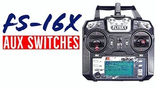 What Are Aux Channels and How to Set Up Flysky FSi6X Aux Switches [upl. by Ydda]