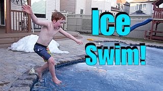 💦⛄ POLAR PLUNGE CHALLENGE ⛄💦  Ultimate First Swim of the Year  vlog e66 [upl. by Hardin]