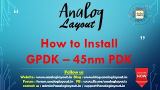 How to Install GPDK – 45nm PDK Part  2 [upl. by Imuyam936]