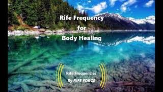 Body Healing  Rife Frequencies [upl. by Yasui]