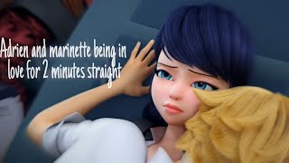 Adrien and marinette being in love with each other for 2 minutes straight Miraculous NY [upl. by Liagibba]