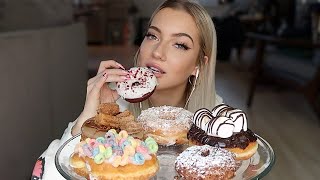 ASMR EATING DONUTS [upl. by Eirtemed]