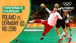 Poland vs Germany  Full Mens Handball Bronze Medal Match  Throwback Thursday [upl. by Cynth]