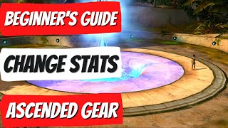 GW2 How To Change Stats On Ascended Gear  A Short amp Simple Guild Wars 2 Beginner’s Guide [upl. by Graff]