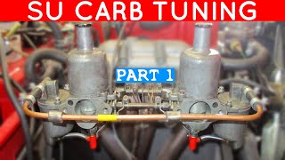 SU Carburettor Tuning  Part 1  Roundtail Restoration [upl. by Ydiarf]