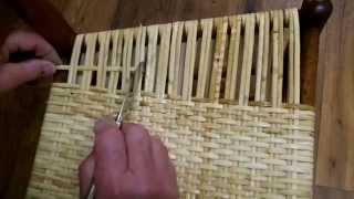 How to Weave a New England Porch Rocker One Variation [upl. by Greenlee590]