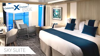 Sky Suite  Celebrity Edge Full Walkthrough Tour amp Review 4K  Retreat 2021 [upl. by Johan313]