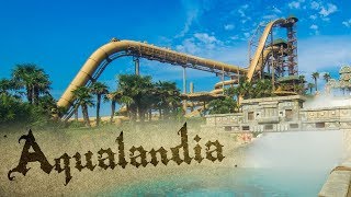 WORLDCLASS WATERPARK All Rides at Caribe Bay Aquapark Jesolo Italy [upl. by Ynottirb]