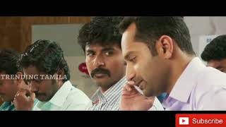 Fahad fasil intro scene velaikaran movie Sivakarthikeyan Nayanthara [upl. by Hukill]