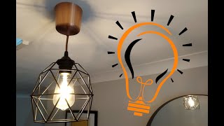 Install a Light Fitting  IKEA Hemma [upl. by Taima275]