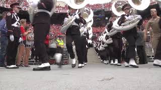 Ohio State Marching Band ramp entrance [upl. by Imoan290]