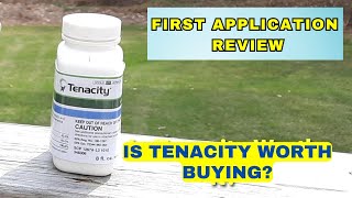 What I learned After First Tenacity Herbicide Application [upl. by Xylina]