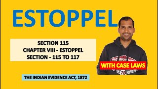 Estoppel  Section 115 of Indian Evidence Act  Law of Evidence [upl. by Sadnalor490]