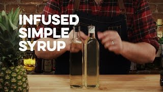 Infused Simple Syrup  How to Drink [upl. by Ylecic364]