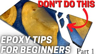 Epoxy How To  5 Tips amp Tricks For Beginners [upl. by Chadabe]