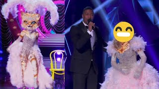 The Masked Singer  The Kitty Performances and Reveal 🐱 [upl. by Ylla]