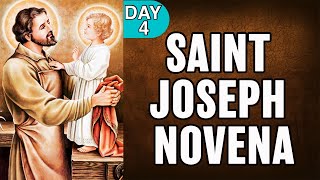 Novena to St Joseph Day 4  St Joseph Novena  Never Fails [upl. by Eryt46]