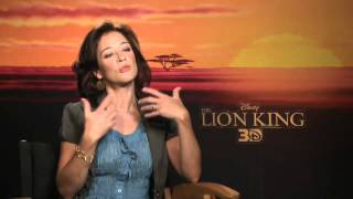 Moira Kelly On The Lion King 3D  Empire Magazine [upl. by Egin817]