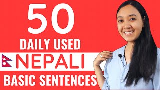 Nepali Basic 50 sentences you must know [upl. by Amiel]