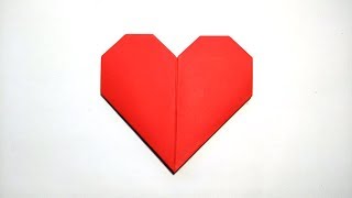 COMO HACER UN CORAZON DE PAPEL Audio Español  How to make a paper heart san valentin [upl. by Adnilec]