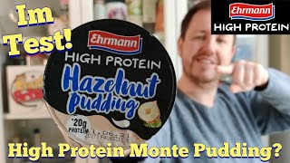 Ehrmann High Protein quotHazelnutquot Pudding im Test [upl. by Fatma]