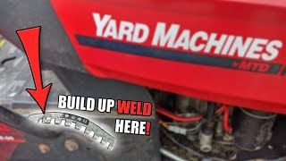 Yard Machines Riding Lawnmower Wont Start  EASY FIX [upl. by Eignat]