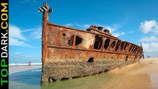 13 Barcos Abandonados Más Increíbles del Mundo  TOPDARKCOM [upl. by Akinehc]