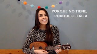 quotLa Cucarachaquot on Ukulele English and Spanish with Carina [upl. by Nerrak]