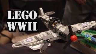 Custom LEGO WWII Military Planes and Armored Vehicles [upl. by Ias699]