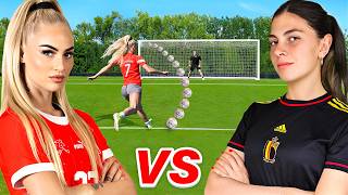 I Tested Alisha Lehmanns Football Skills [upl. by Novihc]