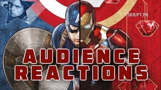 Captain America  Civil War  Audience Reactions  May Premiere 2016 SPOILERS [upl. by Hazaki]