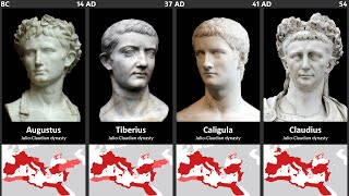 Timeline of the Roman and Byzantine Emperors [upl. by Kcirdneh128]