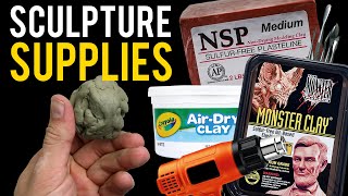 Basic Sculpting Supplies [upl. by Nedlog]