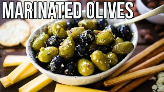 AMAZING Marinated Olives [upl. by Natie]