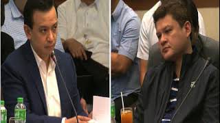 Trillanes Paolo Duterte face off at Senate probe part 2 [upl. by Mussman]