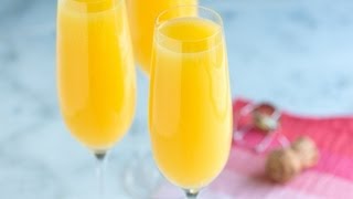 How to Make The Best Mimosa Recipe  Classic Mimosa Cocktail [upl. by Soigroeg]