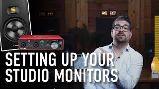 How to Setup Your Studio Monitors With an Audio Interface  ADAM Audio [upl. by Iramaj]