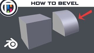 Blender Tutorial  How to Bevel in Blender [upl. by Rudin]