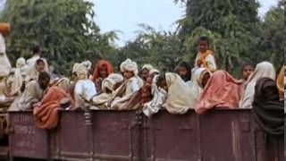 1947 Indian Independence rare color video clip [upl. by Alyled]