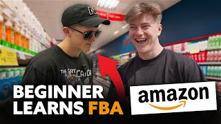 Beginner Learns Amazon FBA Arbitrage From Professional STEP BY STEP [upl. by Adlar972]