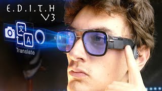 Real EDITH Glasses V3  The Most Advanced Smart Glasses Image Translation Voice Assistant [upl. by Richella]