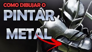 Tutorial de como pintar metal en digital  Photoshop [upl. by Atika]