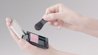 POWDER BLUSH DUO HOW TO  CLÉ DE PEAU BEAUTÉ [upl. by Inafets316]