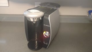 How to Descale a Bosch Tassimo Coffee Maker Model TAS4615UC [upl. by Nitsugua]