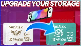 How To Upgrade Your Nintendo Switch SD Card [upl. by Akeylah]