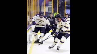 Bentley University vs Merrimack College Hockey Game [upl. by Gernhard681]