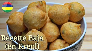 Recette Baja Mauricien en Kreol  Bhajia Special Ramadan [upl. by Anagrom348]