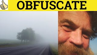 🔵 Obfuscate  Obfuscation Meaning  Obfuscate Examples  Obfuscate Definition  C2 Vocabulary [upl. by Lee]