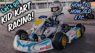 HOW TO GET STARTED IN KID KART RACING  Go Kart racing at 6years old  Learn how to start racing [upl. by Xavier]